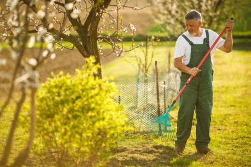 Liability and waste handling clauses for garden work